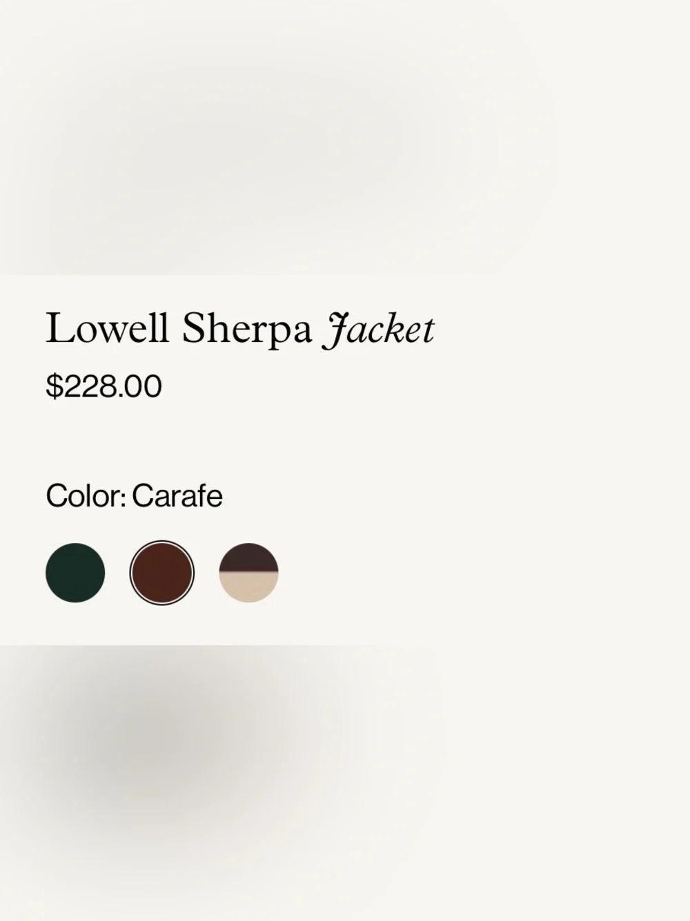 ▪️NWT Varley Lowell Sherpa Fleece Jacket